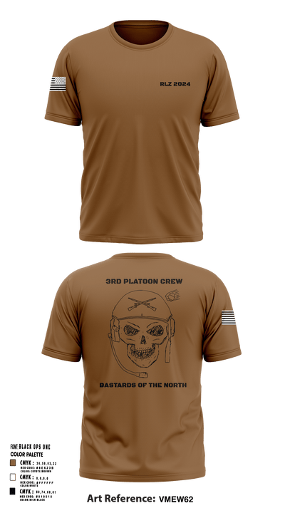 C CO 1-635th AR 4772565 Short Sleeve Performance Shirt - 2
