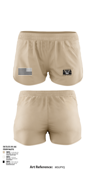 G Co 106th BSB 87834458 Women's Shorts - 2