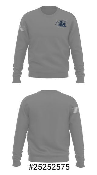 Crew Neck Sweatshirt, Henry F Moss Middle School Football, Football, Teamtime, Team time, sublimation, custom sports apparel, team uniforms, spirit wear, spiritwear, sports uniforms, custom shirts, team store, custom team store, fundraiser sports, apparel fundraiser
