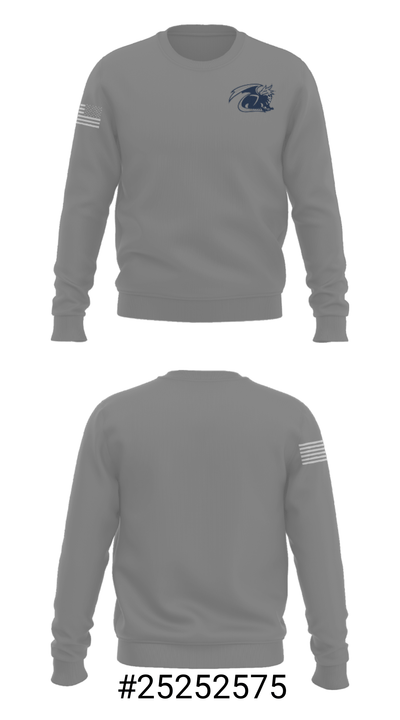 Henry F Moss Middle School Football 2709837 Crew Neck Sweatshirt - 11