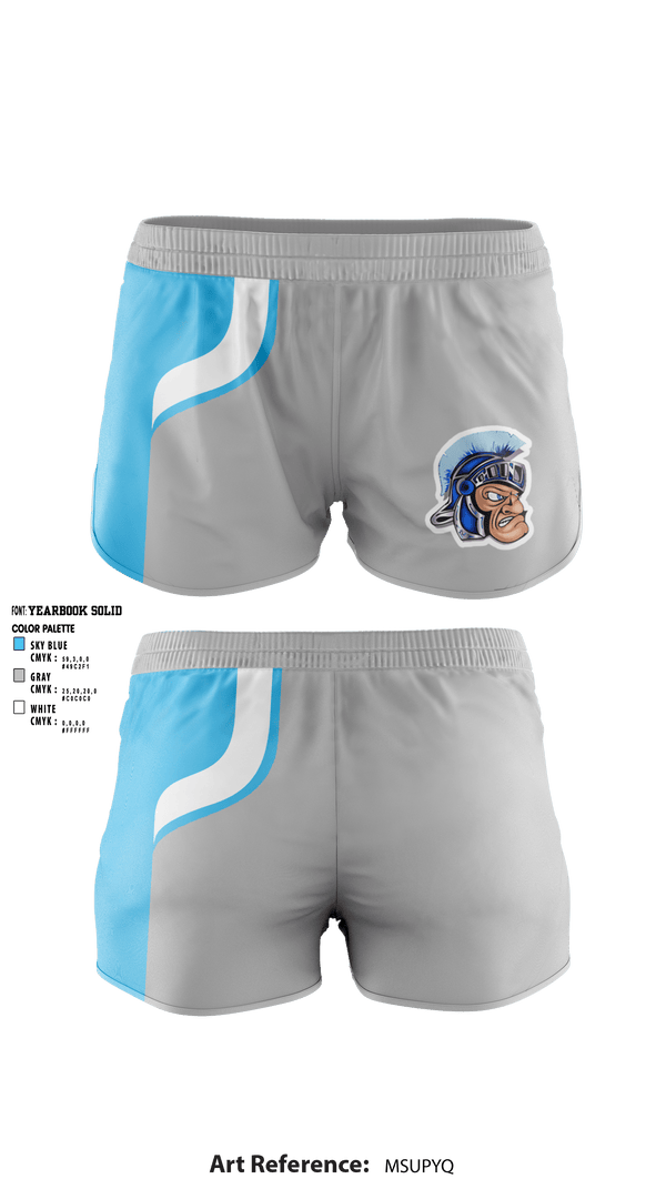 Women's Shorts, Widefield High School Swimming, Swimming, Teamtime, Team time, sublimation, custom sports apparel, team uniforms, spirit wear, spiritwear, sports uniforms, custom shirts, team store, custom team store, fundraiser sports, apparel fundraiser