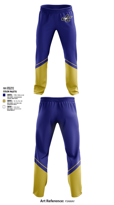 Juniata College TF Track and Field 16231717 Sweatpants - 1
