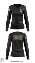 1438th CTC 15112391 Women's Long Sleeve V-neck Shirt - 3