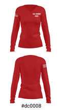 8A HHBN HSC 21507353 Women's Long Sleeve V-neck Shirt - 37