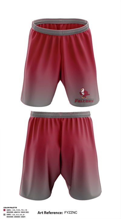 Friends University Tennis 31162977 Athletic Shorts With Pockets - 1