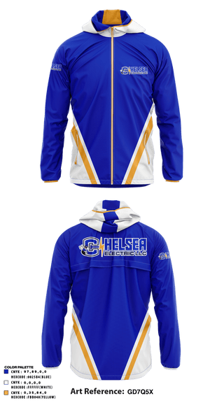 Windbreaker, Chelsea Electric LLC, , Teamtime, Team time, sublimation, custom sports apparel, team uniforms, spirit wear, spiritwear, sports uniforms, custom shirts, team store, custom team store, fundraiser sports, apparel fundraiser