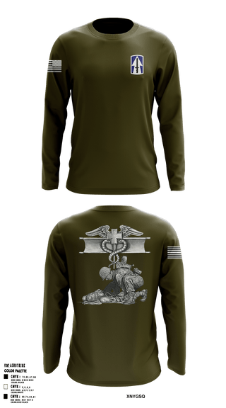 Long Sleeve Performance Shirt, , National Guard, Teamtime, Team time, sublimation, custom sports apparel, team uniforms, spirit wear, spiritwear, sports uniforms, custom shirts, team store, custom team store, fundraiser sports, apparel fundraiser