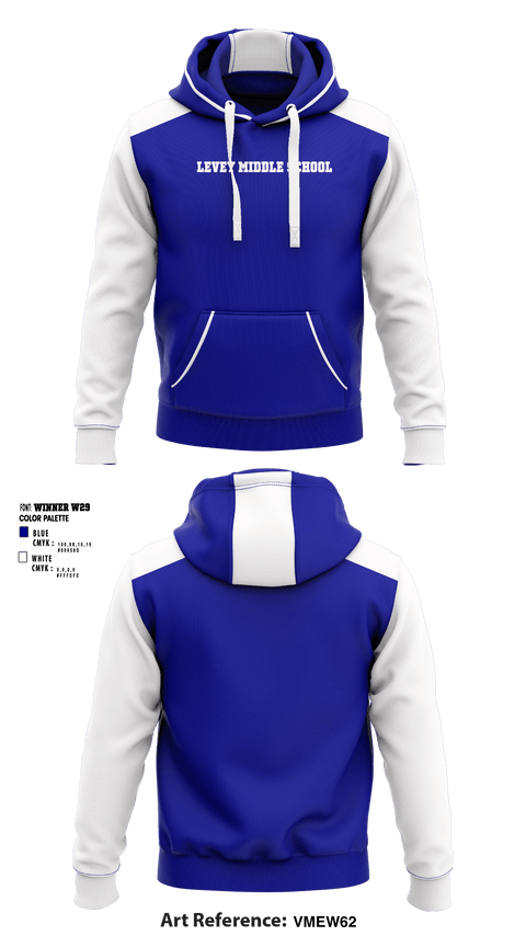 Hoodie, Levey Middle School, Spirit Store, Teamtime, Team time, sublimation, custom sports apparel, team uniforms, spirit wear, spiritwear, sports uniforms, custom shirts, team store, custom team store, fundraiser sports, apparel fundraiser