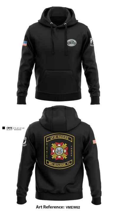 VFW Post 8191 13144984 Hoodie - 1