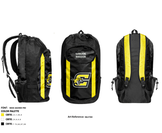 Gear Bag, Cascade High School Soccer, Men's Soccer, Teamtime, Team time, sublimation, custom sports apparel, team uniforms, spirit wear, spiritwear, sports uniforms, custom shirts, team store, custom team store, fundraiser sports, apparel fundraiser