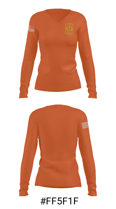 Trevor G. Browne 7825147 Women's Long Sleeve V-neck Shirt - 36