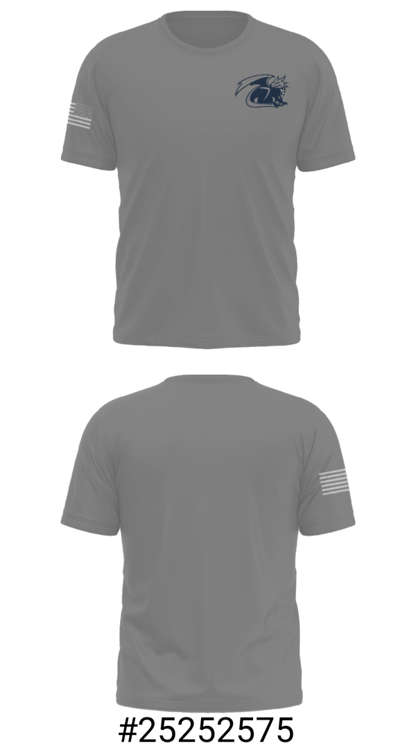Short Sleeve Performance Shirt, Henry F Moss Middle School Football, Football, Teamtime, Team time, sublimation, custom sports apparel, team uniforms, spirit wear, spiritwear, sports uniforms, custom shirts, team store, custom team store, fundraiser sports, apparel fundraiser