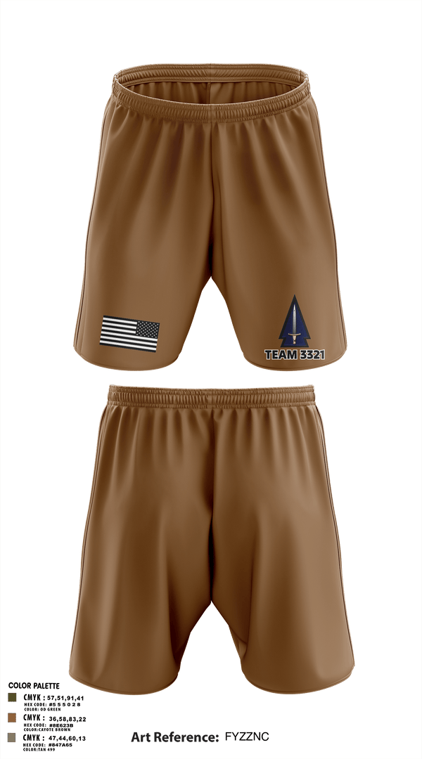 Athletic Shorts With Pockets, 3rd SFAB, Army, Teamtime, Team time, sublimation, custom sports apparel, team uniforms, spirit wear, spiritwear, sports uniforms, custom shirts, team store, custom team store, fundraiser sports, apparel fundraiser