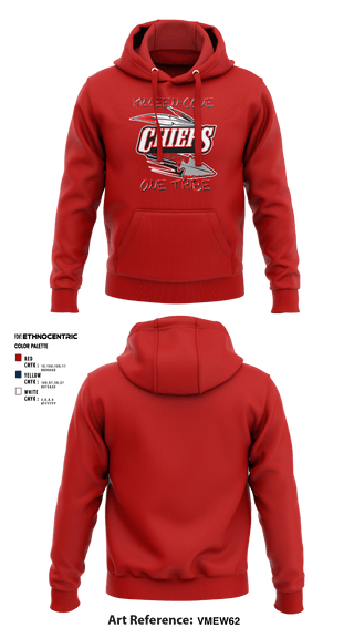 Hoodie, Copperas Chiefs, Football, Teamtime, Team time, sublimation, custom sports apparel, team uniforms, spirit wear, spiritwear, sports uniforms, custom shirts, team store, custom team store, fundraiser sports, apparel fundraiser