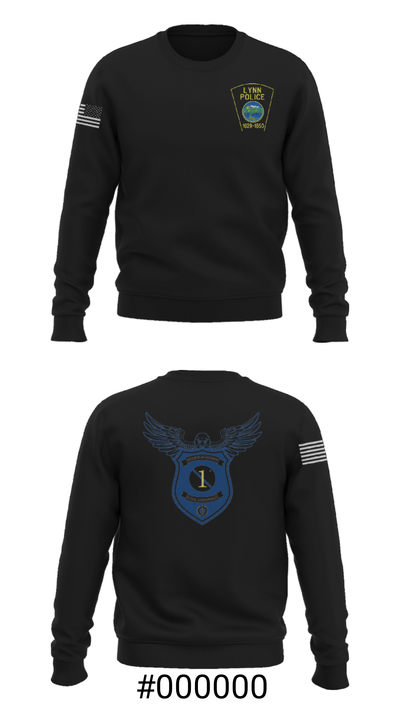 Lynn Police 66544607 Crew Neck Sweatshirt - 9