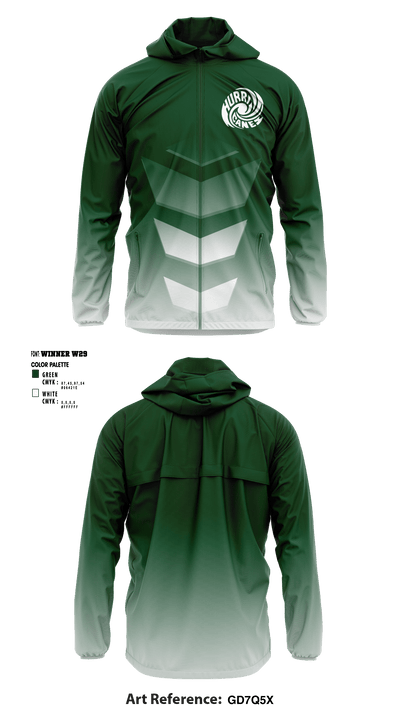 Westhampton Beach High School Cross Country 65418233 Windbreaker - 1