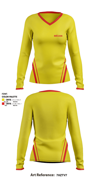 Women's Long Sleeve Vneck Shirt, , , Teamtime, Team time, sublimation, custom sports apparel, team uniforms, spirit wear, spiritwear, sports uniforms, custom shirts, team store, custom team store, fundraiser sports, apparel fundraiser