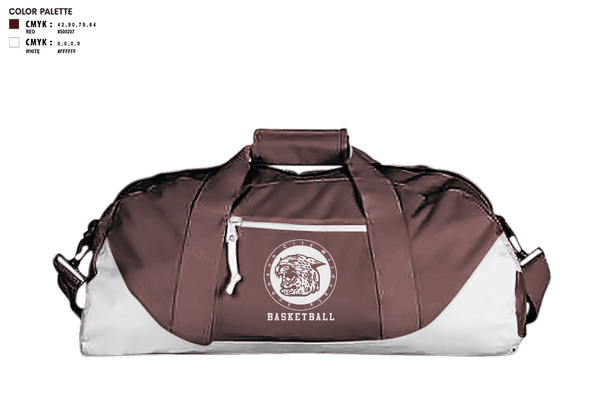 Duffle Bag, Johnson City High School Basketball, Men's Basketball, Teamtime, Team time, sublimation, custom sports apparel, team uniforms, spirit wear, spiritwear, sports uniforms, custom shirts, team store, custom team store, fundraiser sports, apparel fundraiser
