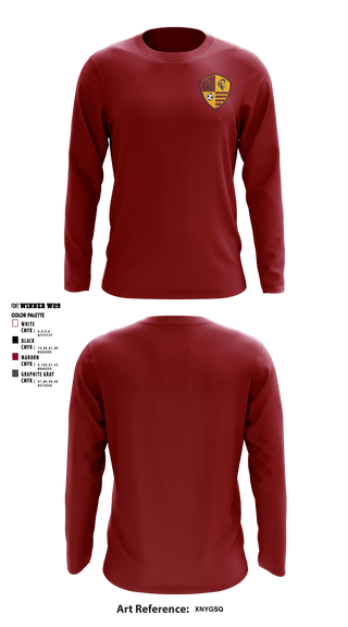 Long Sleeve Performance Shirt, Shadow Ridge High School Soccer, Men's Soccer, Teamtime, Team time, sublimation, custom sports apparel, team uniforms, spirit wear, spiritwear, sports uniforms, custom shirts, team store, custom team store, fundraiser sports, apparel fundraiser