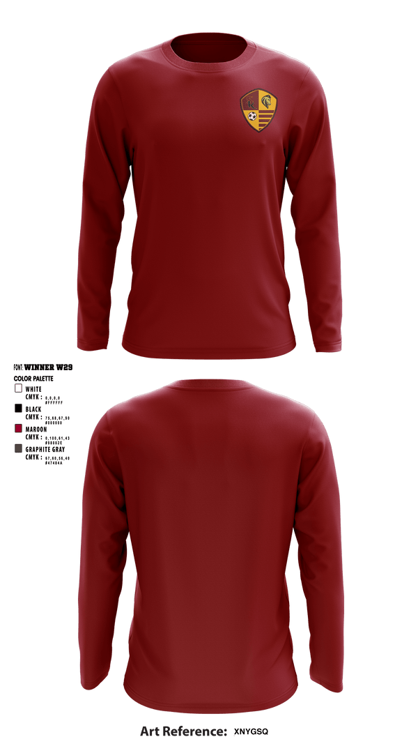 Long Sleeve Performance Shirt, Shadow Ridge High School Soccer, Men's Soccer, Teamtime, Team time, sublimation, custom sports apparel, team uniforms, spirit wear, spiritwear, sports uniforms, custom shirts, team store, custom team store, fundraiser sports, apparel fundraiser