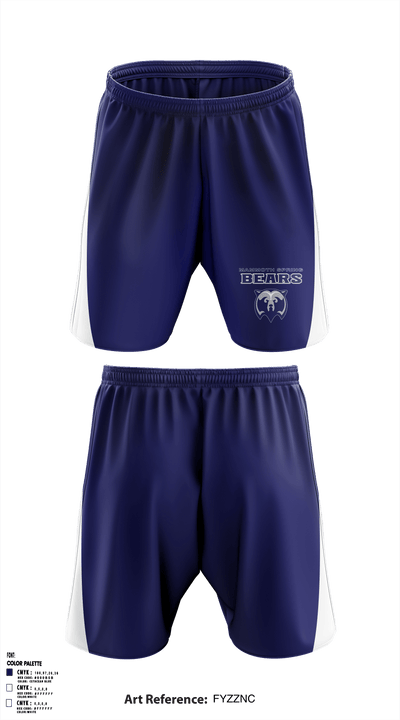 Mammoth Spring High School 96477441 Athletic Shorts With Pockets - 1