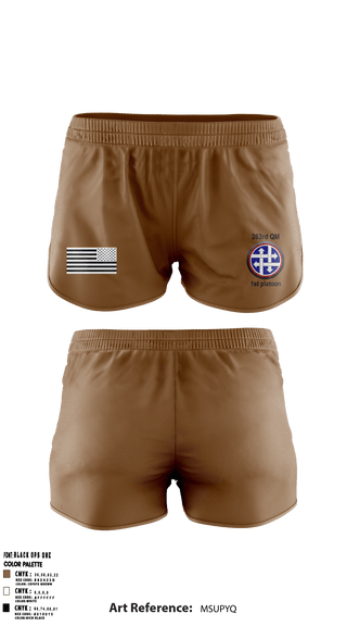 Ranger Panties, 263rd QM, Army, Teamtime, Team time, sublimation, custom sports apparel, team uniforms, spirit wear, spiritwear, sports uniforms, custom shirts, team store, custom team store, fundraiser sports, apparel fundraiser