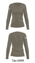 294th  Maintenance 26842643 Women's Long Sleeve V-neck Shirt - 41