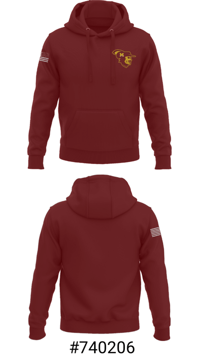 Meigs High School Basketball 24282354 Hoodie - 17