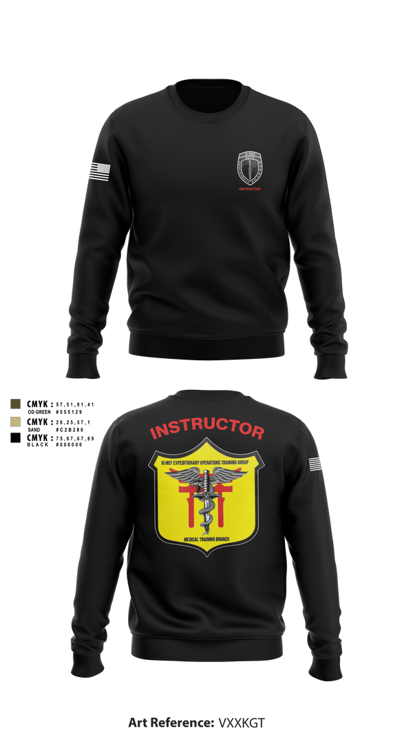 Crew Neck Sweatshirt, , Marines, Teamtime, Team time, sublimation, custom sports apparel, team uniforms, spirit wear, spiritwear, sports uniforms, custom shirts, team store, custom team store, fundraiser sports, apparel fundraiser