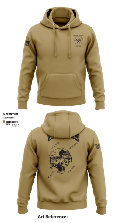 1-111th IN BN ** 38506759 Hoodie - 8