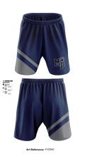 Moss Point High School 3288071 Athletic Shorts With Pockets - 2