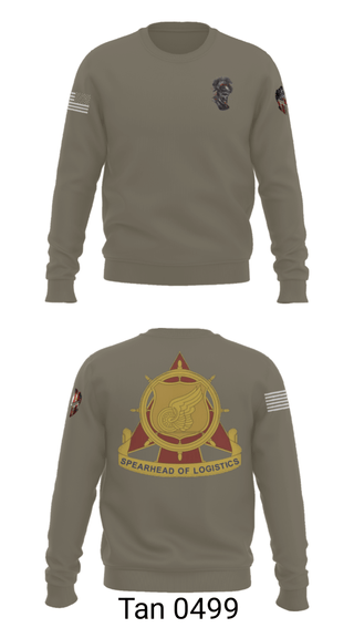 Crew Neck Sweatshirt, , Army, Teamtime, Team time, sublimation, custom sports apparel, team uniforms, spirit wear, spiritwear, sports uniforms, custom shirts, team store, custom team store, fundraiser sports, apparel fundraiser