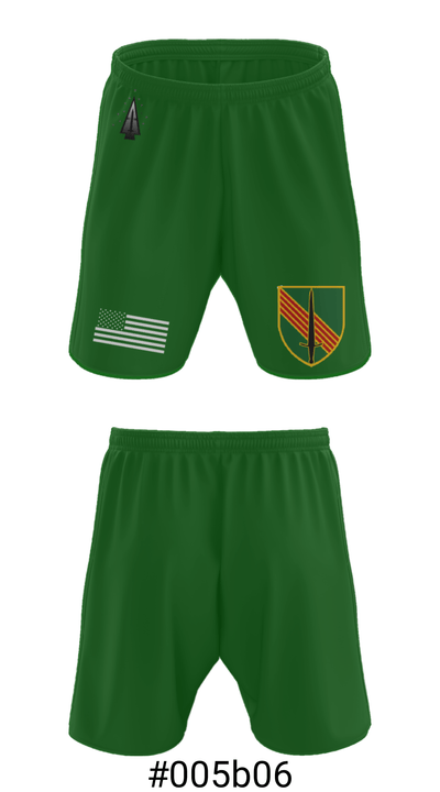 A Co, 1st BN, 4SFAB 88998967 Athletic Shorts With Pockets - 25