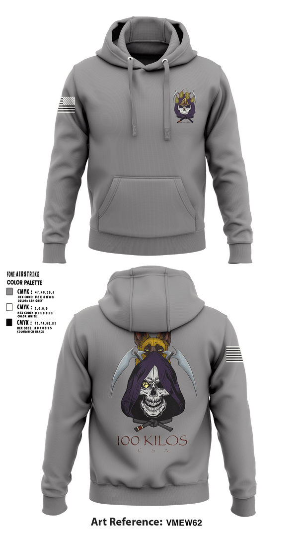 Hoodie, 100 kilos, , Teamtime, Team time, sublimation, custom sports apparel, team uniforms, spirit wear, spiritwear, sports uniforms, custom shirts, team store, custom team store, fundraiser sports, apparel fundraiser