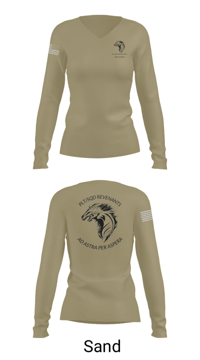 977TH MP CO 76549737 Women's Long Sleeve V-neck Shirt - 41