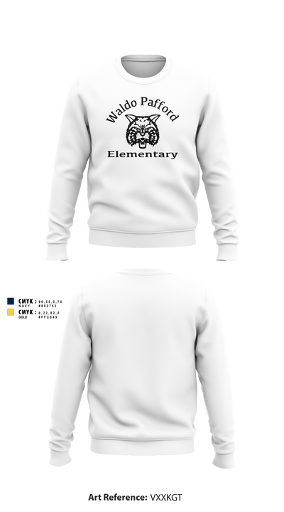 Waldo Pafford Elementary 79350355 Crew Neck Sweatshirt - 15