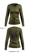 15th MEU 39696644 Women's Long Sleeve V-neck Shirt - 2