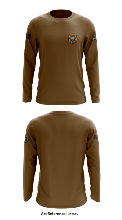 Milton Police Department 34508245 Long Sleeve Performance Shirt - 2