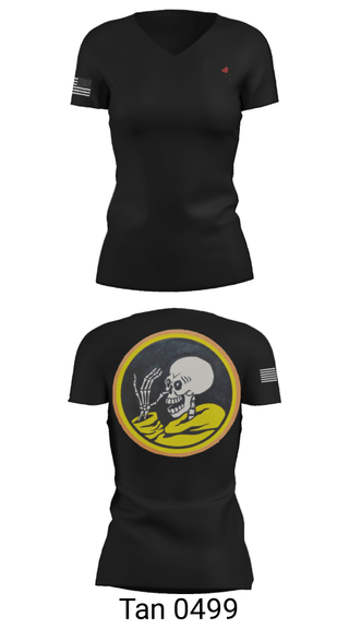 Women's Short Sleeve Vneck Shirt, , Army, Teamtime, Team time, sublimation, custom sports apparel, team uniforms, spirit wear, spiritwear, sports uniforms, custom shirts, team store, custom team store, fundraiser sports, apparel fundraiser