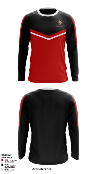 Long Sleeve Performance Shirt, Pancake Batters, Baseball, Teamtime, Team time, sublimation, custom sports apparel, team uniforms, spirit wear, spiritwear, sports uniforms, custom shirts, team store, custom team store, fundraiser sports, apparel fundraiser