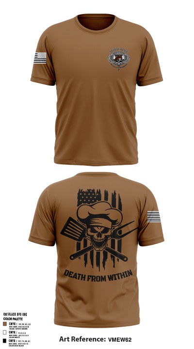 FSC 1-19th SFG(A) 54846303 Short Sleeve Performance Shirt - 52