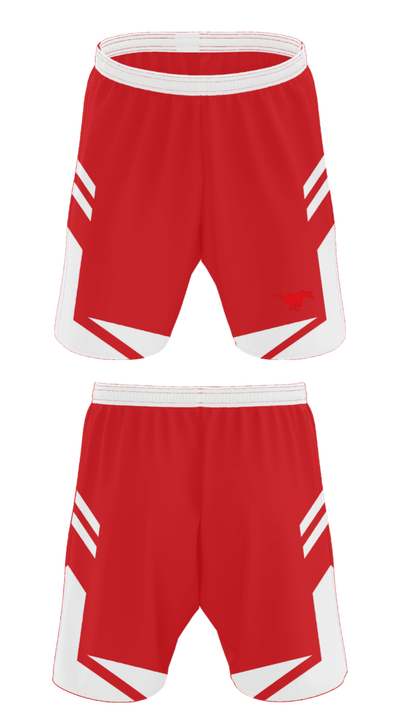 South Western Senior High School Basketball 87803106 Athletic Shorts With Pockets - 32