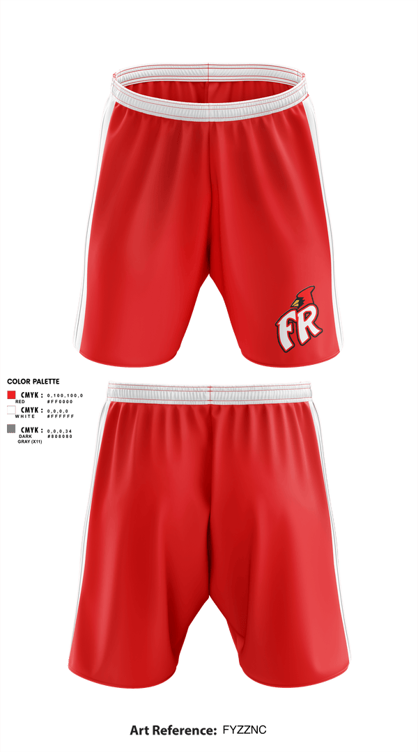 Athletic Shorts With Pockets, Front Royal Cardinals Baseball, Baseball, Teamtime, Team time, sublimation, custom sports apparel, team uniforms, spirit wear, spiritwear, sports uniforms, custom shirts, team store, custom team store, fundraiser sports, apparel fundraiser