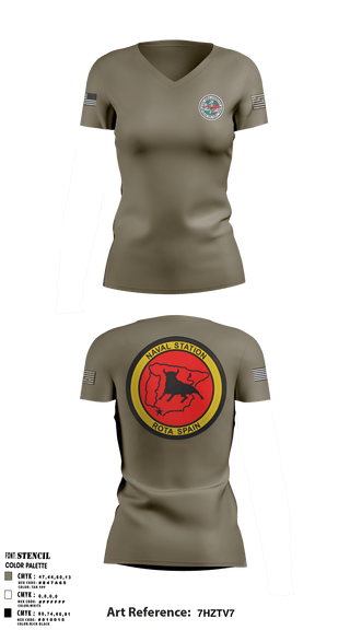 Women's Short Sleeve Vneck Shirt, , Navy, Teamtime, Team time, sublimation, custom sports apparel, team uniforms, spirit wear, spiritwear, sports uniforms, custom shirts, team store, custom team store, fundraiser sports, apparel fundraiser
