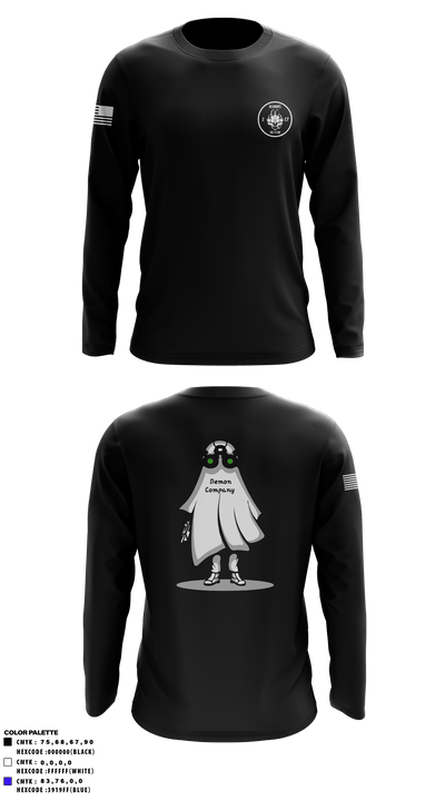 3rd plt DCO 2-27 90671094 Long Sleeve Performance Shirt - 1