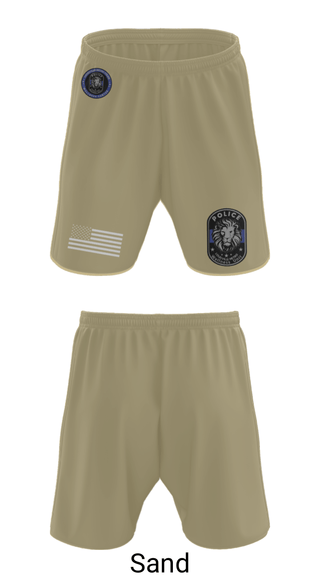 Athletic Shorts With Pockets, , Police, Teamtime, Team time, sublimation, custom sports apparel, team uniforms, spirit wear, spiritwear, sports uniforms, custom shirts, team store, custom team store, fundraiser sports, apparel fundraiser