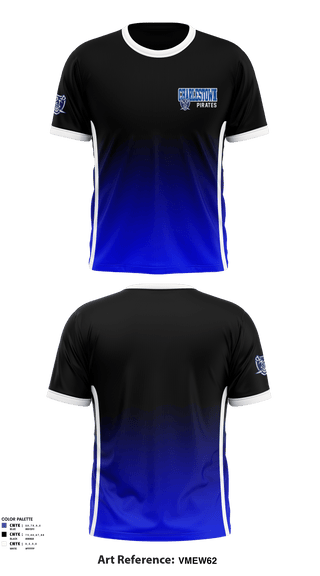 Short Sleeve Performance Shirt, Charlestown Pirates, Football, Teamtime, Team time, sublimation, custom sports apparel, team uniforms, spirit wear, spiritwear, sports uniforms, custom shirts, team store, custom team store, fundraiser sports, apparel fundraiser