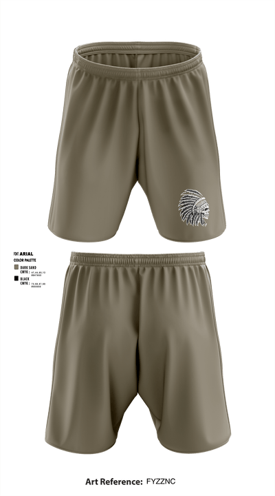 113th MP Company 24456487 Athletic Shorts With Pockets - 1
