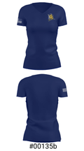 Culpeper County High School Basketball 66766183 Women's Short Sleeve V-neck Shirt - 21