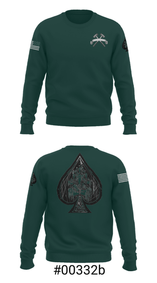 Crew Neck Sweatshirt, , Army, Teamtime, Team time, sublimation, custom sports apparel, team uniforms, spirit wear, spiritwear, sports uniforms, custom shirts, team store, custom team store, fundraiser sports, apparel fundraiser